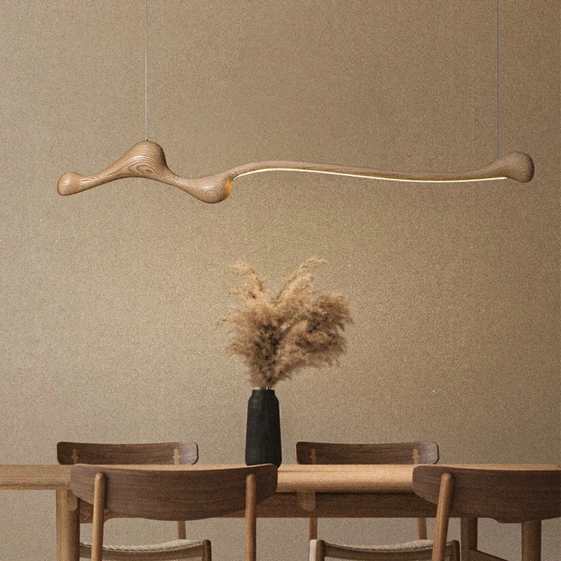 Chinese modern wooden long pendant light adjustable interior decoration pendant light kitchen island restaurant pendant light
Chinese modern wooden long pendant light adjustable interior decoration pendant light kitchen island restaurant pendant light