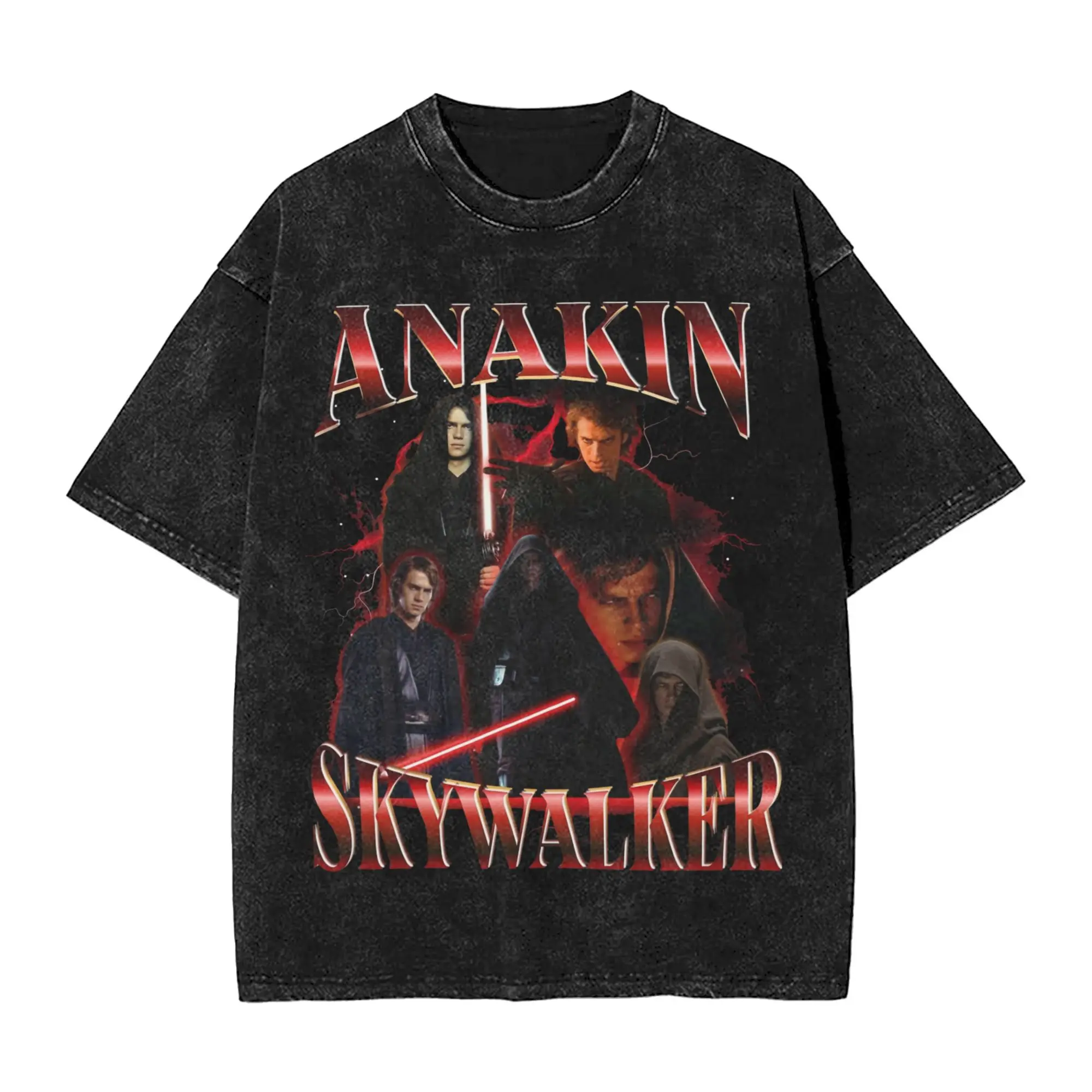 Washed T Shirt Anakin Skywalker Sith Retro Collage Hip Hop Vintage T-Shirts Harajuku Streetwear Graphic Tops Tees for Men Women
Washed T Shirt Anakin Skywalker Sith Retro Collage Hip Hop Vintage T-Shirts Harajuku Streetwear Graphic Tops Tees for Men Women