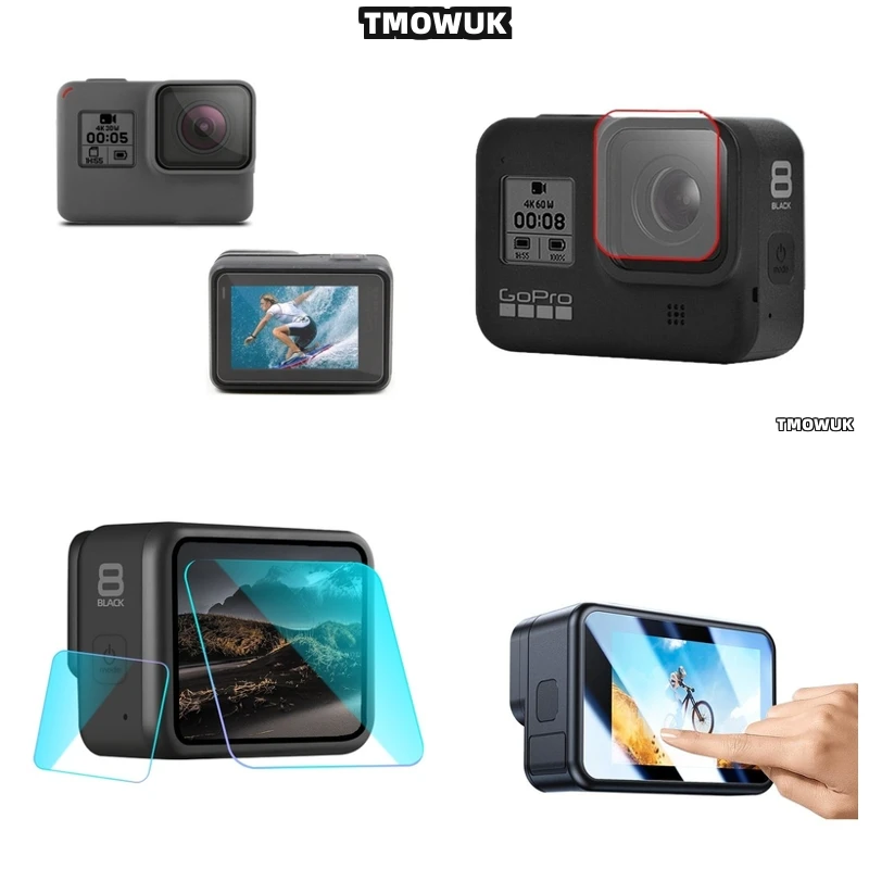 For GoPro Hero12 11 10 9 Tempered Glass Screen Lens Protector HD 9H Anti-Scratch Full Guard Front & Back
For GoPro Hero12 11 10 9 Tempered Glass Screen Lens Protector HD 9H Anti-Scratch Full Guard Front & Back