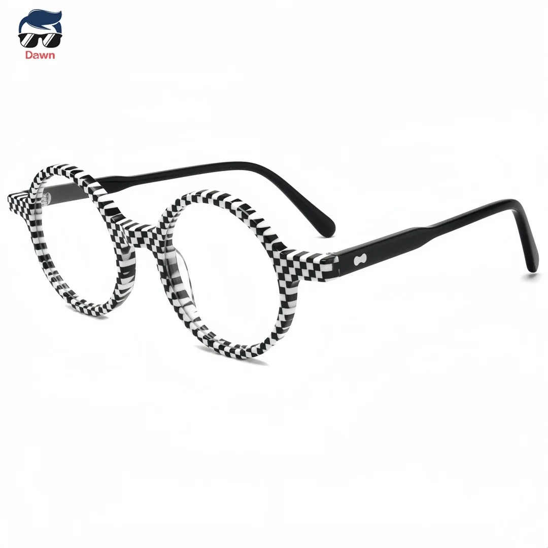 Новые круглые очки в ацетатной оправе, нишевый дизайн, черно-белые, ретро, унисекс, с защитой от синего света, для зрения
Новые круглые очки в ацетатной оправе, нишевый дизайн, черно-белые, ретро, унисекс, с защитой от синего света, для зрения