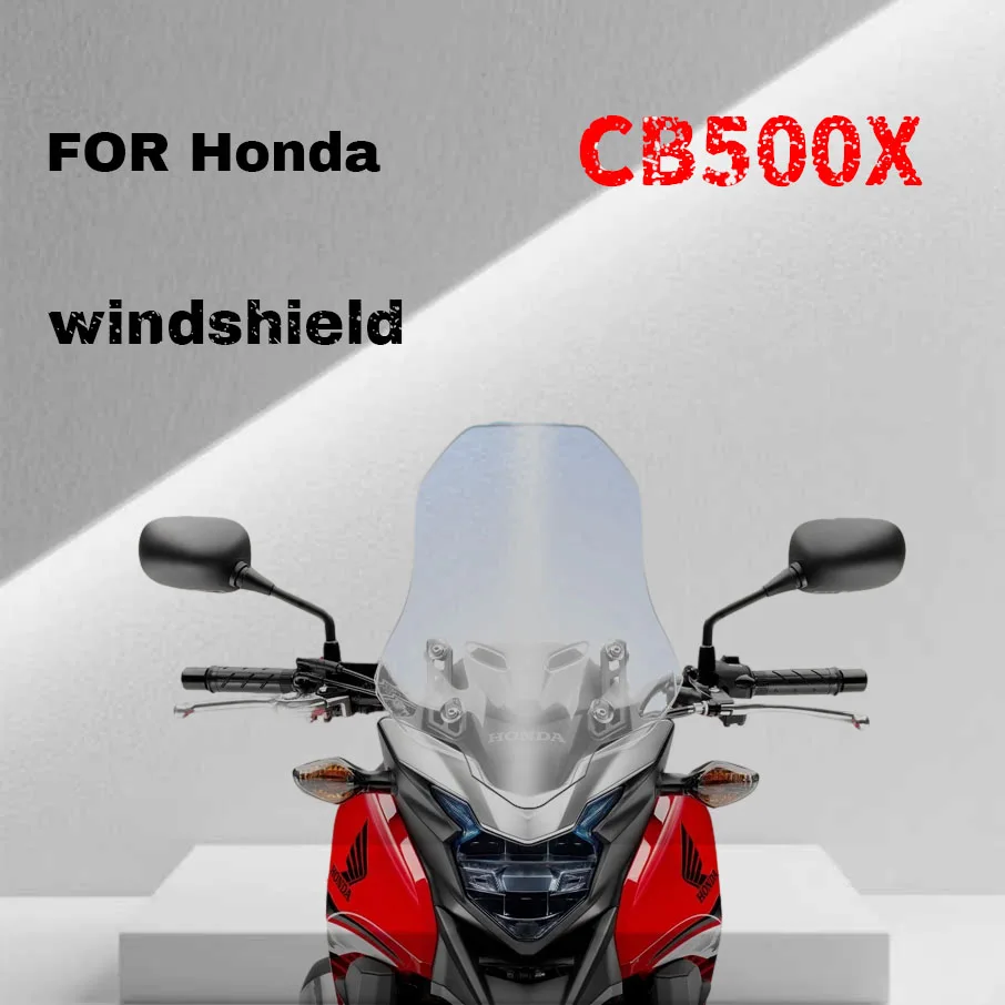 For Honda CB500X windshield, front windshield, raised windshield, windshield mirror, imported glass
For Honda CB500X windshield, front windshield, raised windshield, windshield mirror, imported glass