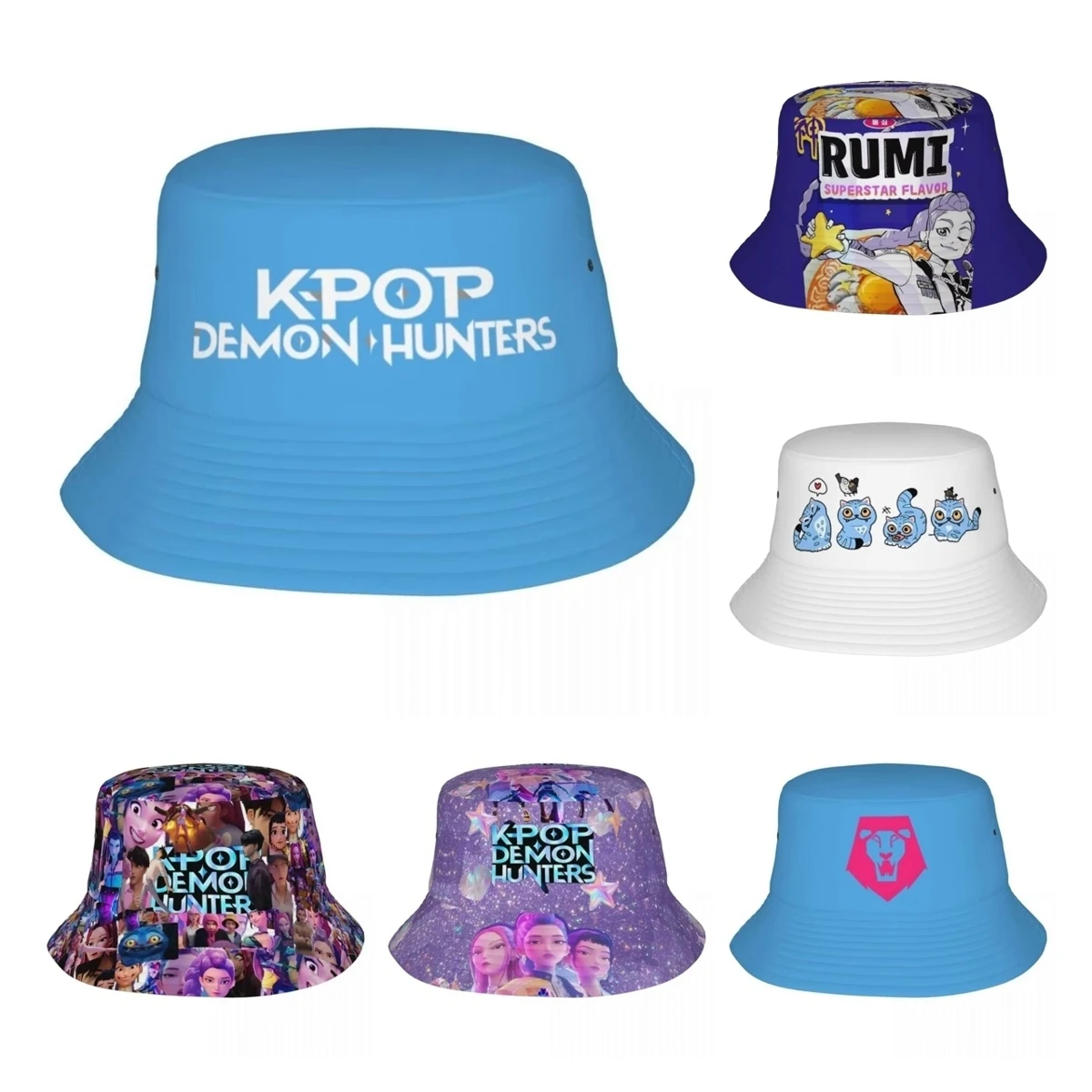 Синие шляпы-ведра Kpop Demon Hunters, головные уборы для путешествий, аксессуары, кепка Huntrix Saja для мальчиков для пеших прогулок, панамская шляпа унисекс, упаковочная
Синие шляпы-ведра Kpop Demon Hunters, головные уборы для путешествий, аксессуары, кепка Huntrix Saja для мальчиков для пеших прогулок, панамская шляпа унисекс, упаковочная
