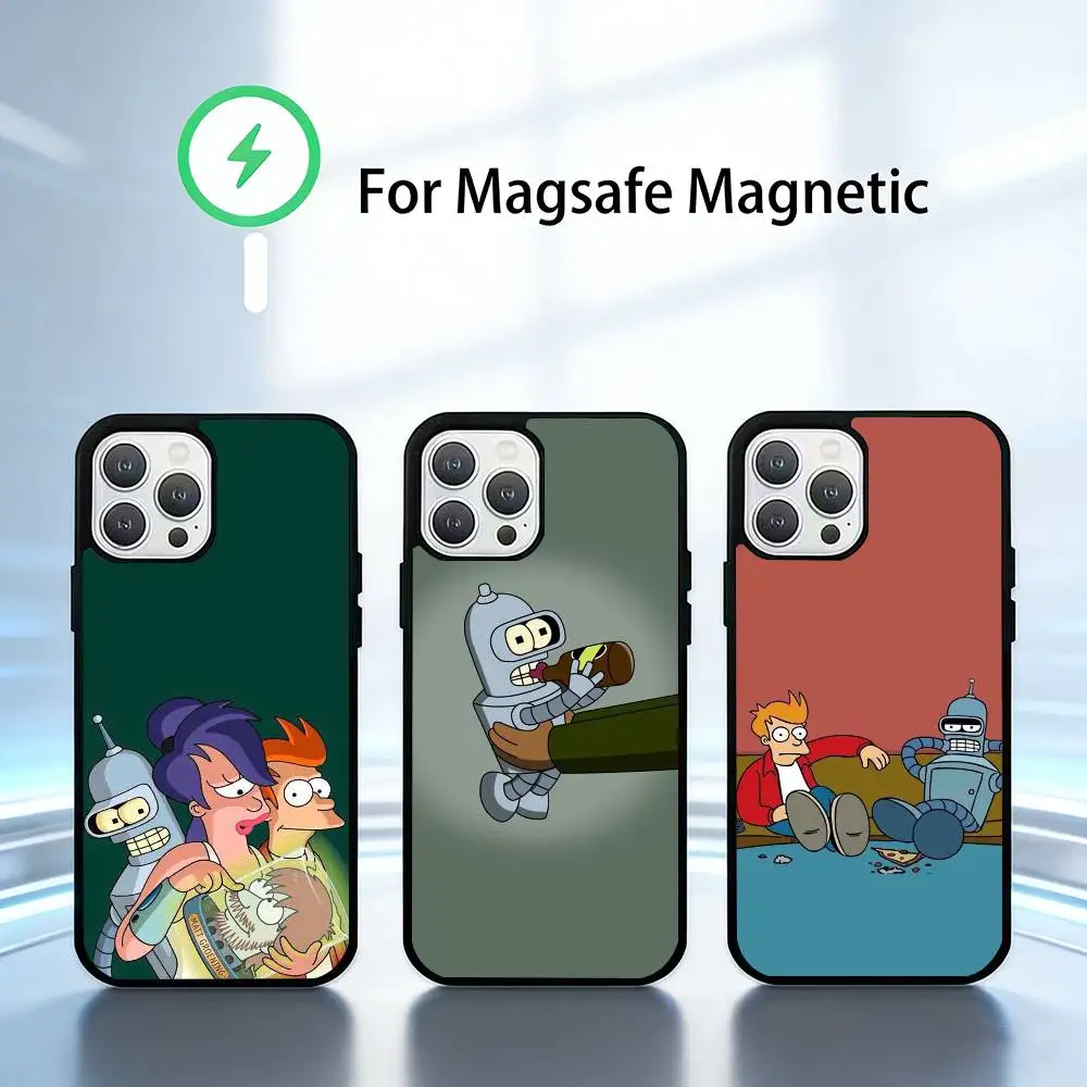 Futurama Funny Bender Phone Case For iPhone17,16,15,14,13 Plus,Pro Max Magnetic For Magsafe Wireless Charging
Futurama Funny Bender Phone Case For iPhone17,16,15,14,13 Plus,Pro Max Magnetic For Magsafe Wireless Charging