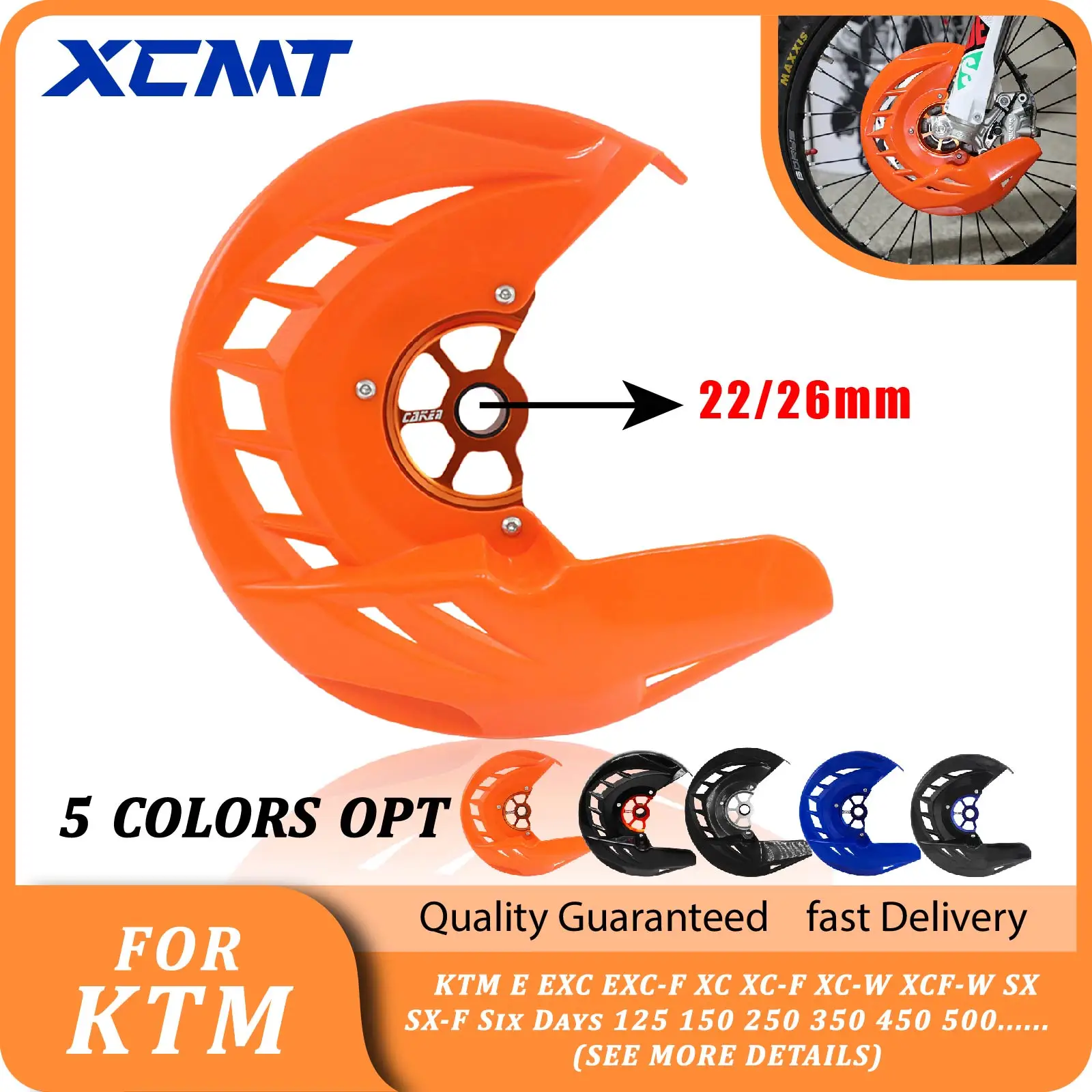 Motorcycle Front Brake Disc Guard Cover Protector For KTM EXC EXC-F XC XC-F XC-W XCF-W SX SX-F Six Days 125 150 250 350 450 500
Motorcycle Front Brake Disc Guard Cover Protector For KTM EXC EXC-F XC XC-F XC-W XCF-W SX SX-F Six Days 125 150 250 350 450 500
