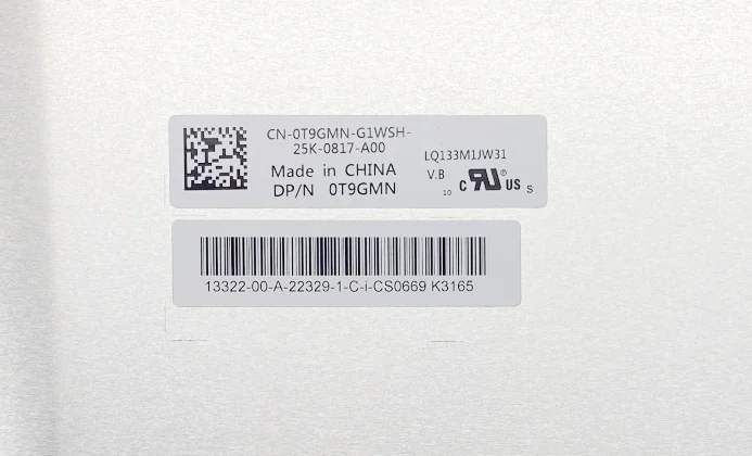 13.3'' LQ133M1JW31 60Hz Laptop LCD Screen Display Panel Matrix 1920*1080 EDP 30 Pins Non-Touch
13.3'' LQ133M1JW31 60Hz Laptop LCD Screen Display Panel Matrix 1920*1080 EDP 30 Pins Non-Touch