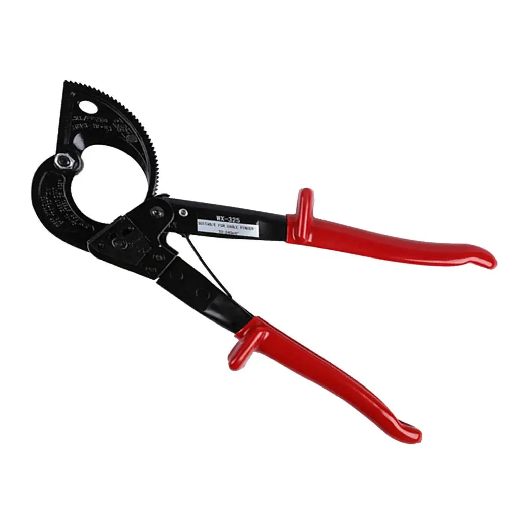 Wire Cutting Ratcheting Hand Tool Durable Steel Plier for Quick Copper Aluminum Cable Cuts HS-325A
Wire Cutting Ratcheting Hand Tool Durable Steel Plier for Quick Copper Aluminum Cable Cuts HS-325A