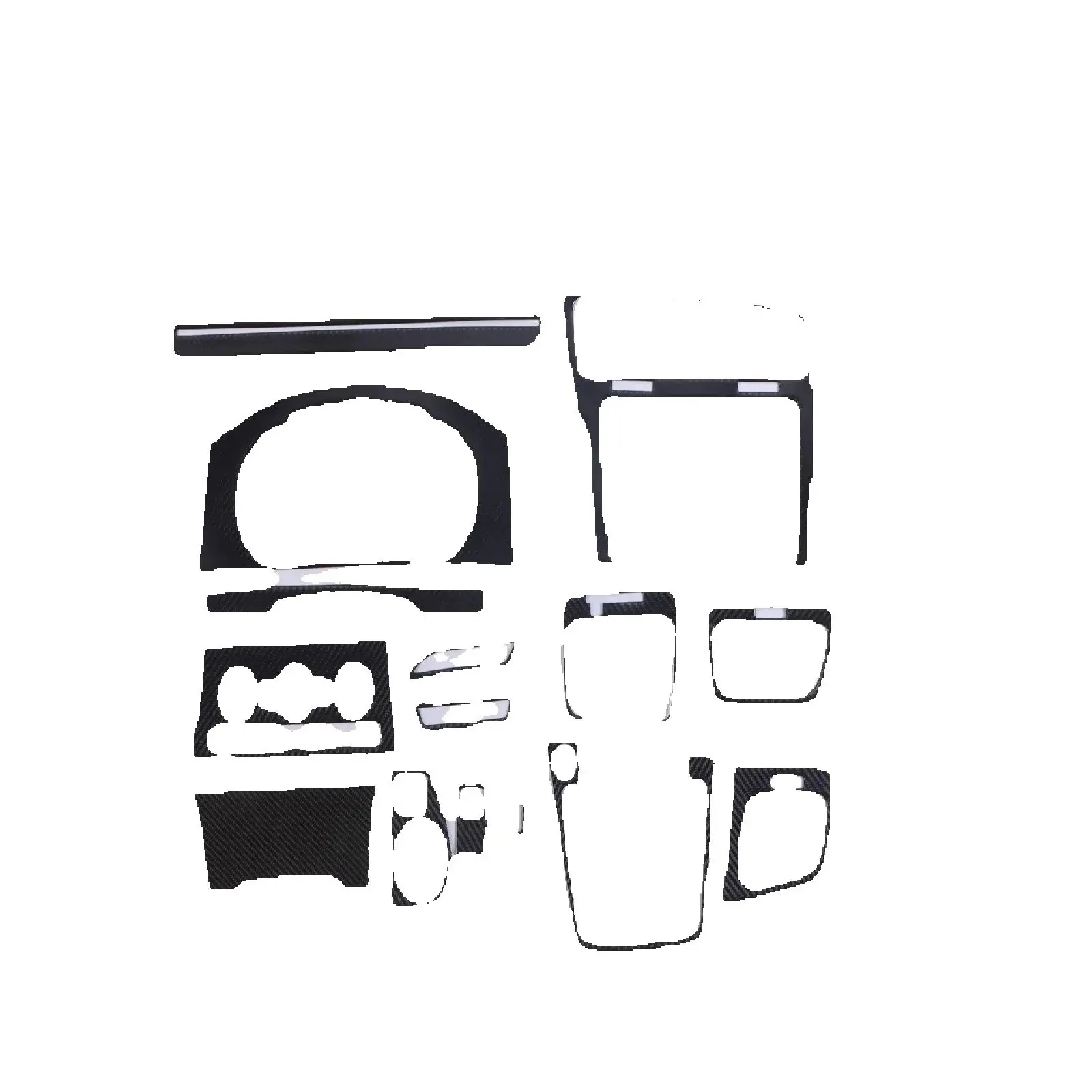 15Pcs Carbon Fiber Interior Dashboard Cover FOR Golf 7 GTI MK7 Panel Trim 2014-2019
15Pcs Carbon Fiber Interior Dashboard Cover FOR Golf 7 GTI MK7 Panel Trim 2014-2019