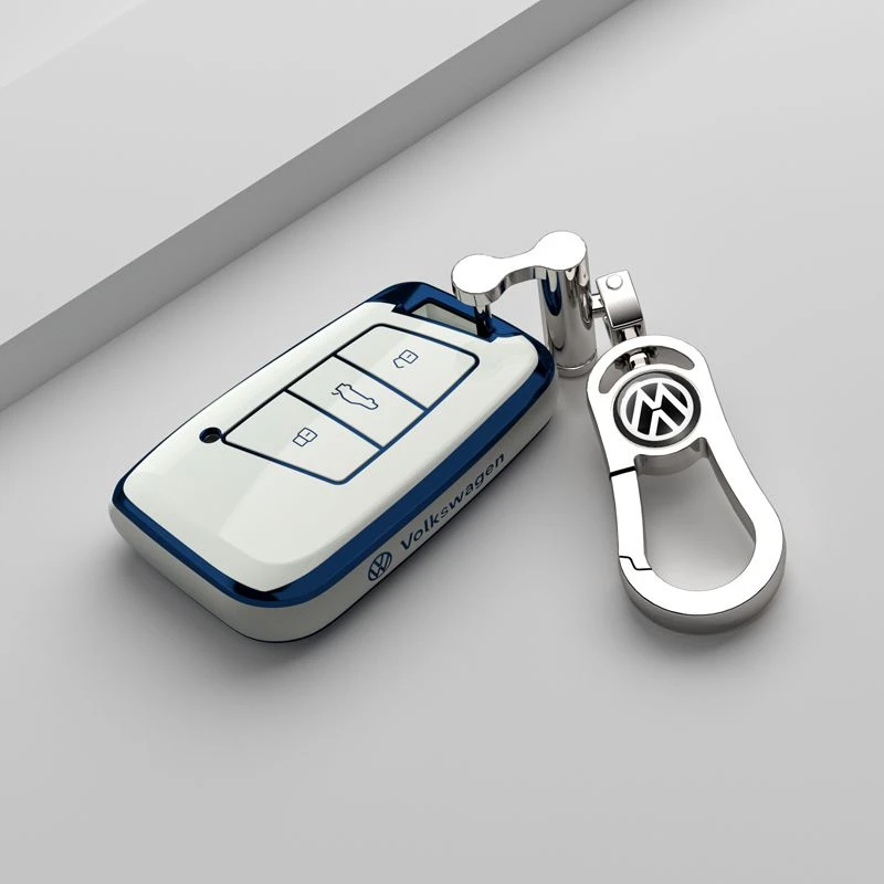 Soft TPU Car Key Case Cover Holder Shell Bag For VW Volkswagen Passat B8 Tiguan Magotan Protector Keychain Keychain Accessories
Soft TPU Car Key Case Cover Holder Shell Bag For VW Volkswagen Passat B8 Tiguan Magotan Protector Keychain Keychain Accessories