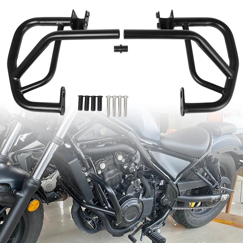 Motorcycle Highway Crash Bar Engine Guard Bumper Protector For Honda REBEL 300 500 CMX300 CMX500 2017-2022
Motorcycle Highway Crash Bar Engine Guard Bumper Protector For Honda REBEL 300 500 CMX300 CMX500 2017-2022