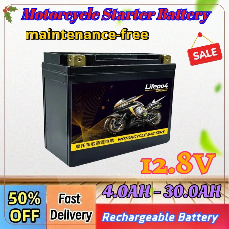Newly 12V 30Ah Maintenance-Free Motorcycle Start Li-ion Battery for YAMAHA Suzuki High Performance for Scooter Cruiser
Newly 12V 30Ah Maintenance-Free Motorcycle Start Li-ion Battery for YAMAHA Suzuki High Performance for Scooter Cruiser