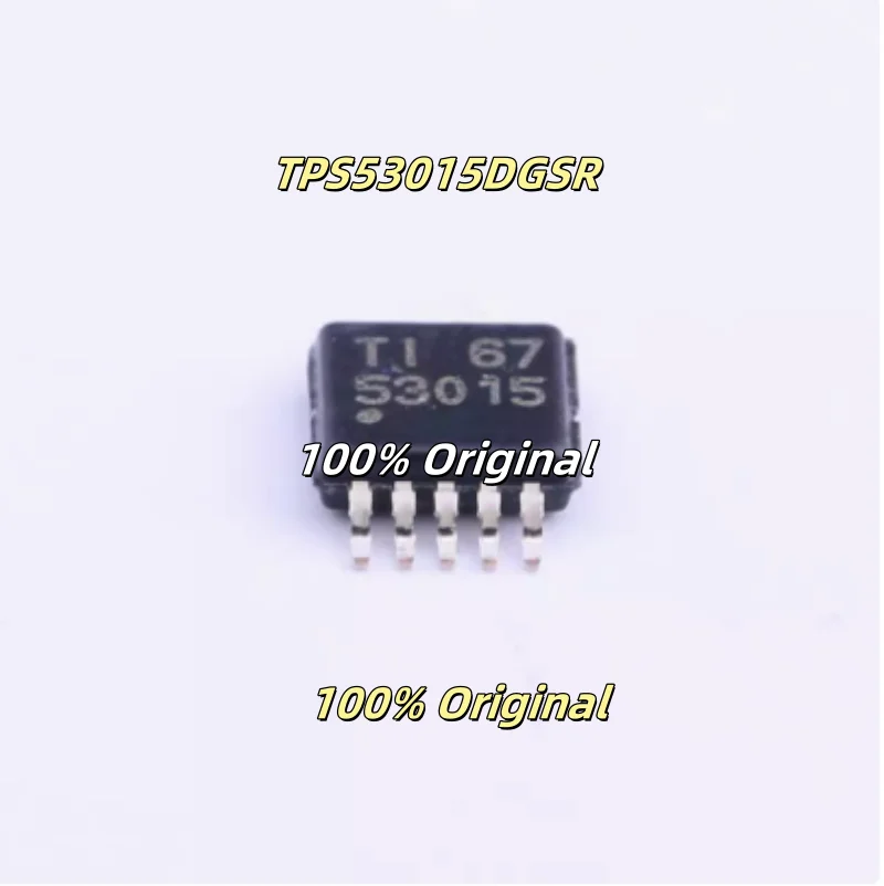 5PCS 100% New TPS2491DGSR TPS53015DGSR TPS57060QDGQRQ1 TPS62003DGSR MSOP-10 Brand New Original Chips ic
5PCS 100% New TPS2491DGSR TPS53015DGSR TPS57060QDGQRQ1 TPS62003DGSR MSOP-10 Brand New Original Chips ic