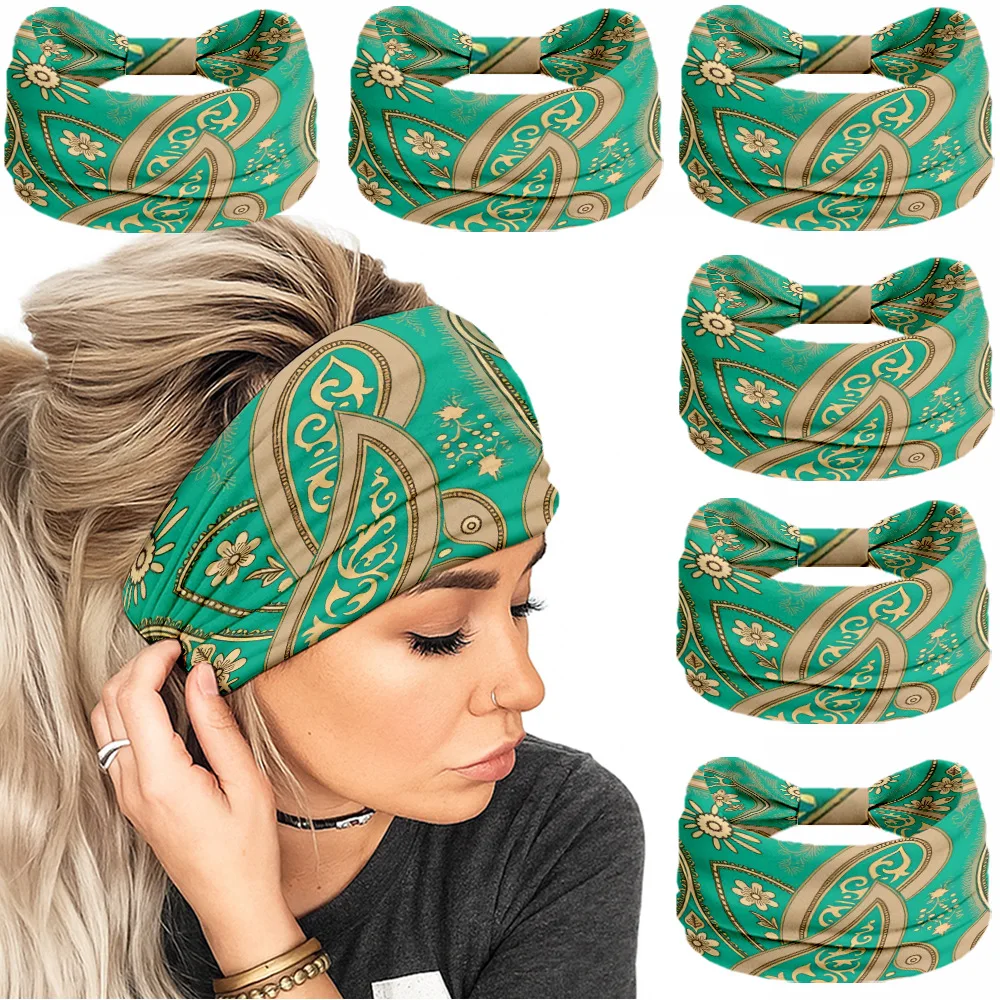 0022 women's headband set - 6 pack claw clip elastic hairbands - wide & thick sports headbands for women
0022 women's headband set - 6 pack claw clip elastic hairbands - wide & thick sports headbands for women
