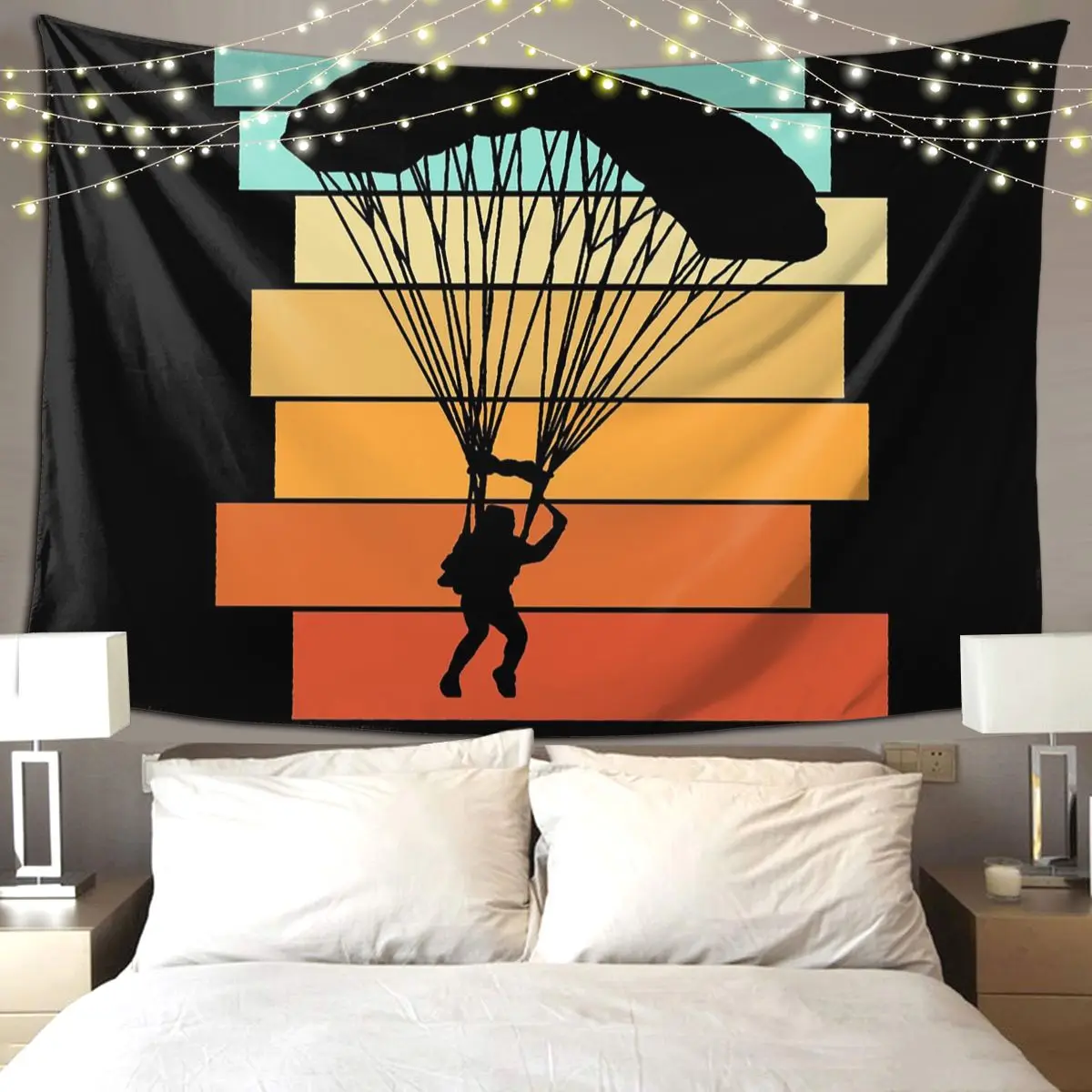 Парапланирующий гобелен, художественный настенный гобелен, эстетическое украшение дома, гобелены для гостиной, спальни, общежития
Парапланирующий гобелен, художественный настенный гобелен, эстетическое украшение дома, гобелены для гостиной, спальни, общежития