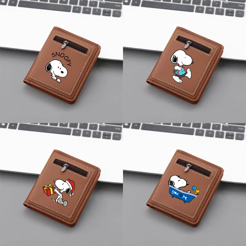Snoopy Coin Purse Cartoon Pu Leather Wallet Storage Bag Fashion Student Short Wallets ID Card Holder Casual Women Handbags
Snoopy Coin Purse Cartoon Pu Leather Wallet Storage Bag Fashion Student Short Wallets ID Card Holder Casual Women Handbags