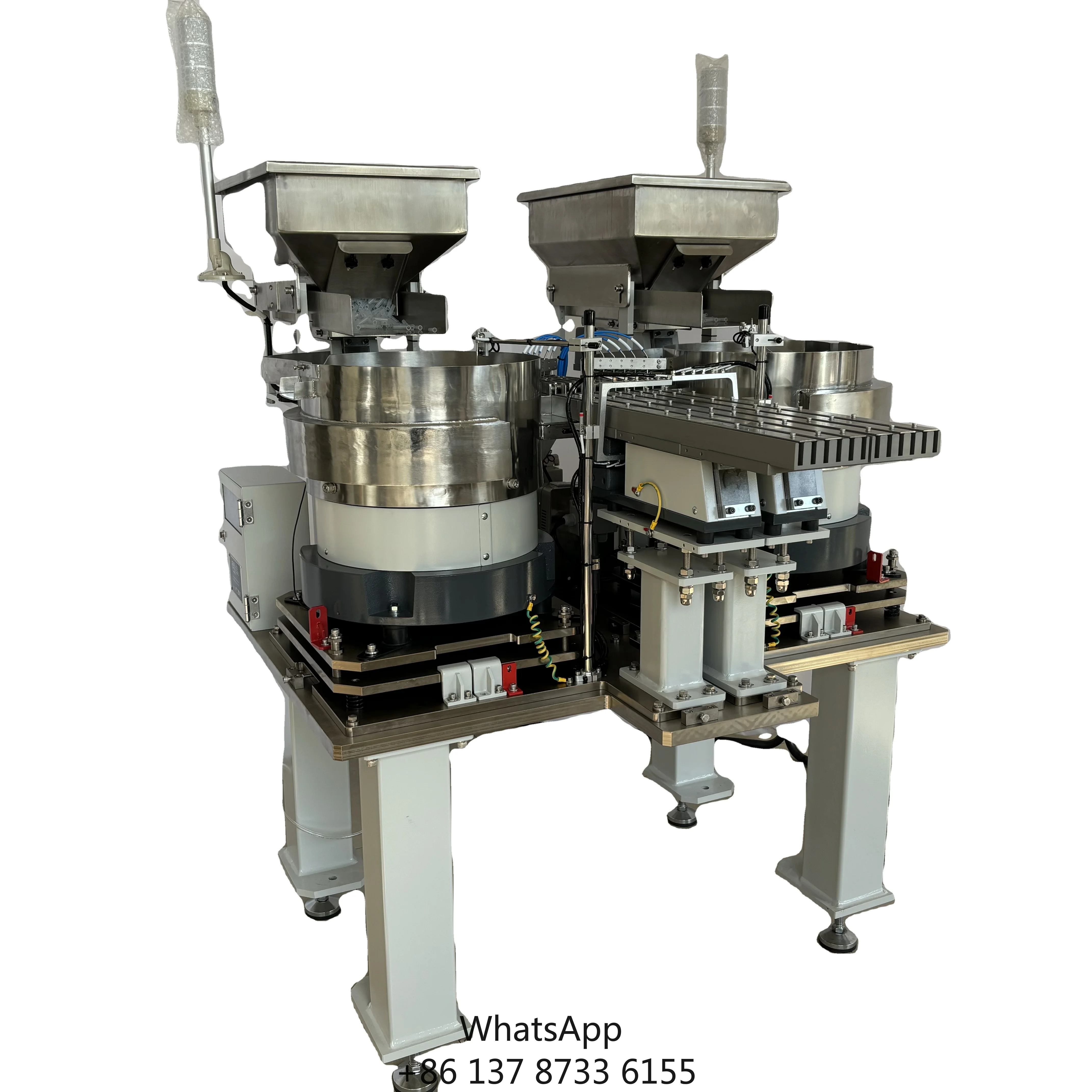 220V/110V Vibratory Bowl Feeder With Electromagnetic Controller, Easy Speed Adjustment
220V/110V Vibratory Bowl Feeder With Electromagnetic Controller, Easy Speed Adjustment