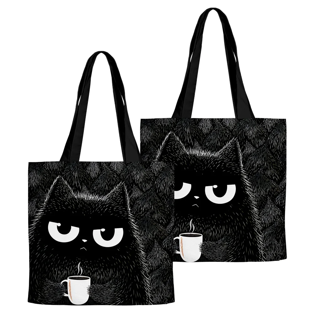Cute Cat Tote Bags funny unisex Shoulder Bag oxford Portable Handbags for Cat Lover Lightweight Shopping Bag Fashion
Cute Cat Tote Bags funny unisex Shoulder Bag oxford Portable Handbags for Cat Lover Lightweight Shopping Bag Fashion
