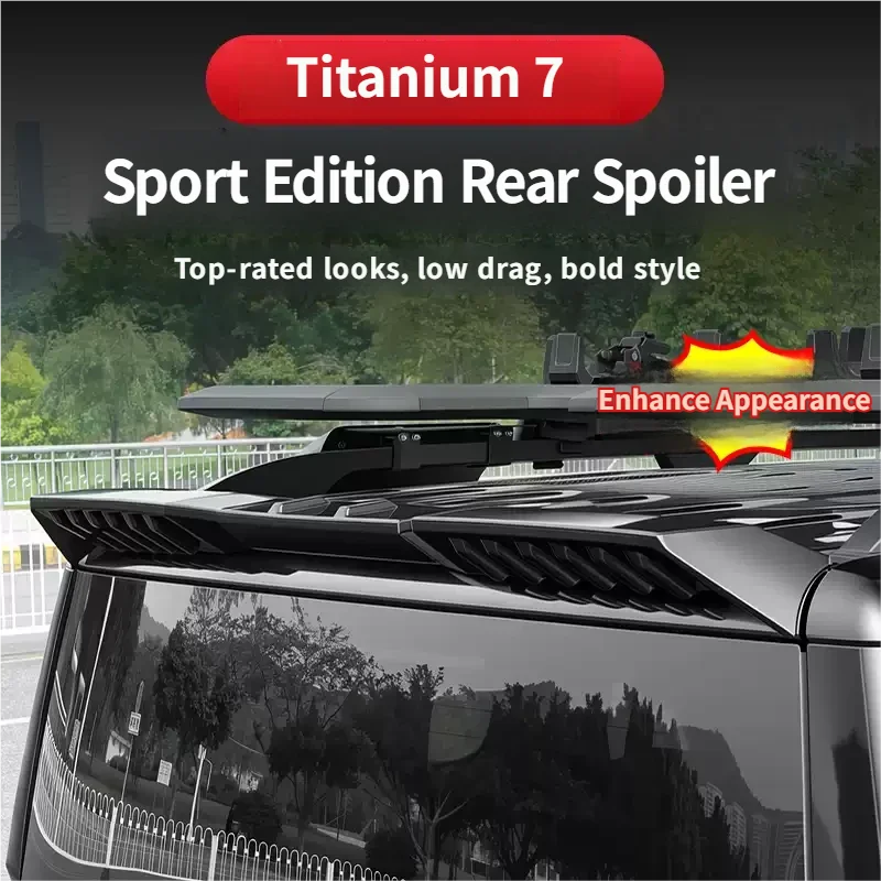 For BYD Leopard 7 Titanium 7 2025 2026 Rear Spoiler Wings No-Drill Installation Car Tail Wings Tuning Exterior Accessories Parts
For BYD Leopard 7 Titanium 7 2025 2026 Rear Spoiler Wings No-Drill Installation Car Tail Wings Tuning Exterior Accessories Parts
