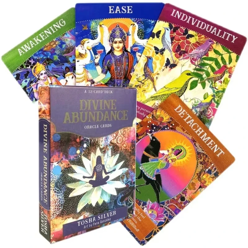 Divine Abundance Oracle Deck English Explanation Oracle Tarot Card For Divination Fate Beginners Tarot De
Divine Abundance Oracle Deck English Explanation Oracle Tarot Card For Divination Fate Beginners Tarot De