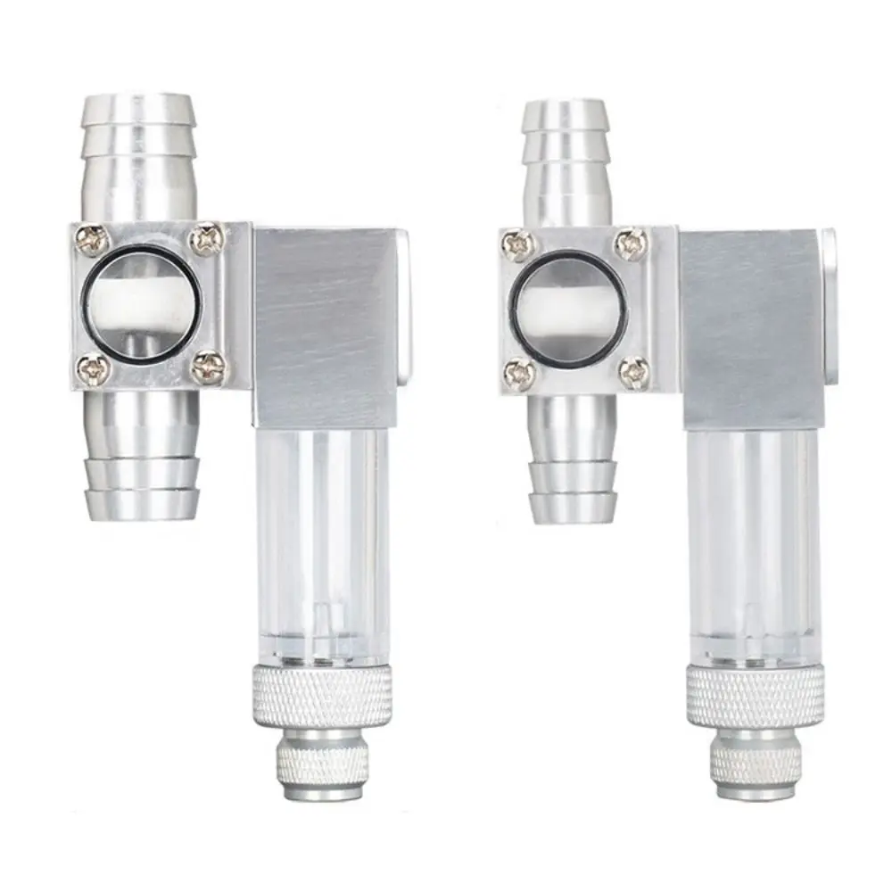 12/16mm Fish Tank CO2 Diffuser Silver Aluminum Alloy CO2 External Atomizer Aquarium CO2 Atomizer CO2 Bubble Counter
12/16mm Fish Tank CO2 Diffuser Silver Aluminum Alloy CO2 External Atomizer Aquarium CO2 Atomizer CO2 Bubble Counter
