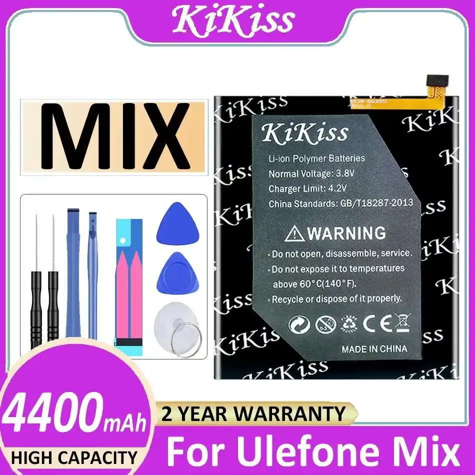 For Ulefone Mix MTK6750T Mix For Mobile Phone Battery 4400mAh High Compatibility Reliable Power Supply
For Ulefone Mix MTK6750T Mix For Mobile Phone Battery 4400mAh High Compatibility Reliable Power Supply