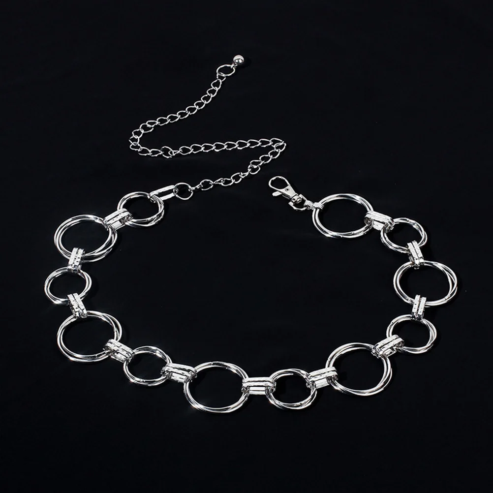 Silver Geometric Circle Waist Chain Durable Lightweight Metal Jewelry for Women Girls Exquisite Fashionable Travel Party Dance
Silver Geometric Circle Waist Chain Durable Lightweight Metal Jewelry for Women Girls Exquisite Fashionable Travel Party Dance
