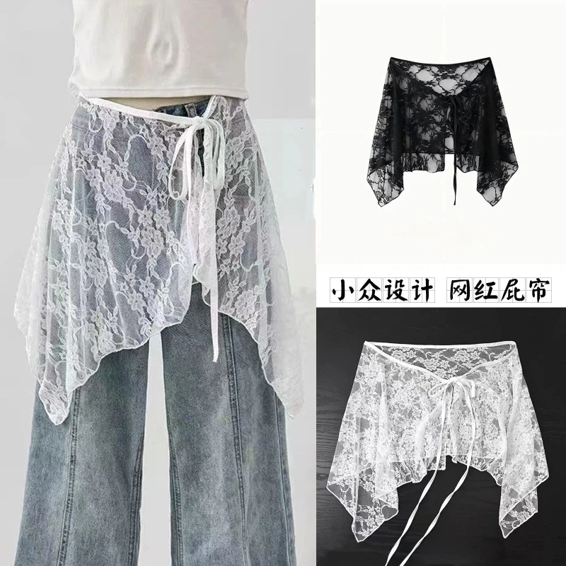 2026 French Lace Up Shorts Fart Curtain Skirt Spring Layered Skirt Ins Women Wrap Skirt Bandage Dress Apron Curtain Expansion
2026 French Lace Up Shorts Fart Curtain Skirt Spring Layered Skirt Ins Women Wrap Skirt Bandage Dress Apron Curtain Expansion