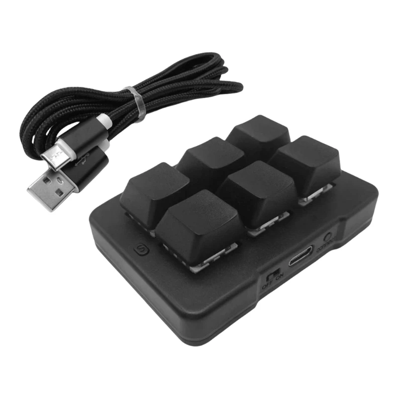 MK623PRO Мини-клавиатура с 6 программируемыми клавишами, беспроводная клавиатура для динамичных игр
MK623PRO Мини-клавиатура с 6 программируемыми клавишами, беспроводная клавиатура для динамичных игр