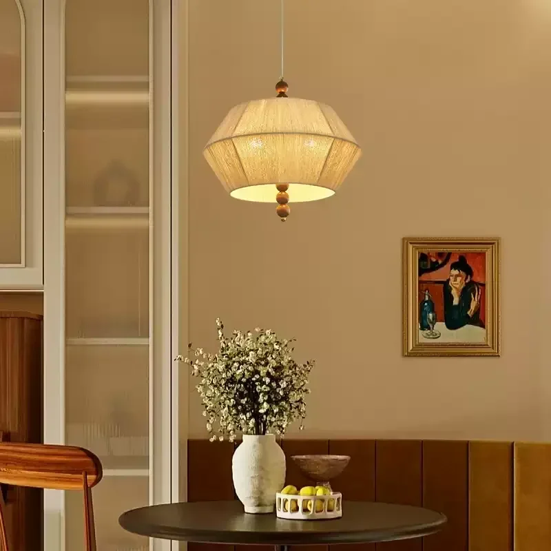 SANDYHA Woven Fabric Wooden Pendant Light LED Hanging Chandelier for Living Room Bedroom Dining Table Study Home Decor Ceiling
SANDYHA Woven Fabric Wooden Pendant Light LED Hanging Chandelier for Living Room Bedroom Dining Table Study Home Decor Ceiling