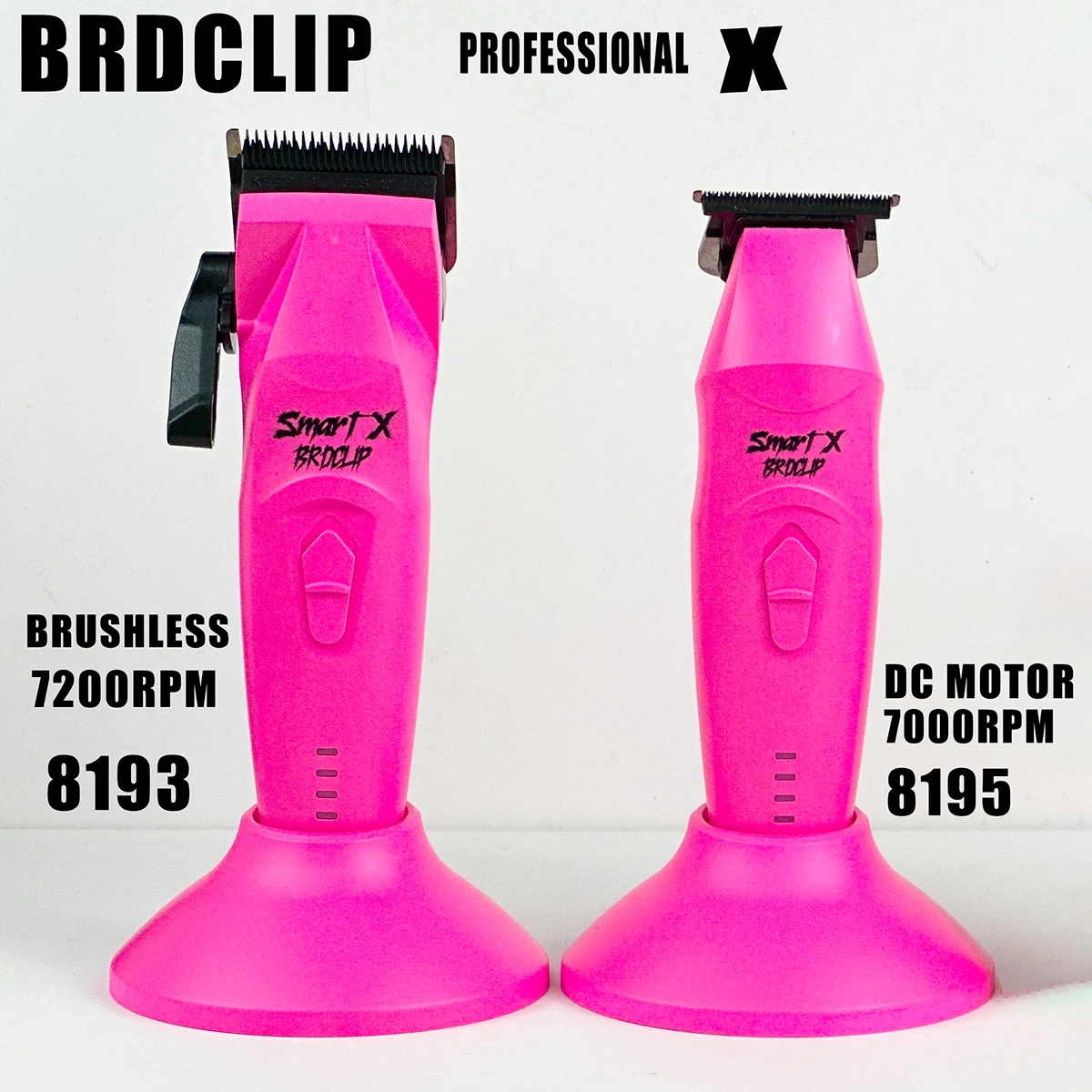 BRDCLIP 7200RPM Brushless Motor Professional Hair Clipper DLC FADE Blade Charging Base Barber 7000RPM DC Motor Electric Trimmer
BRDCLIP 7200RPM Brushless Motor Professional Hair Clipper DLC FADE Blade Charging Base Barber 7000RPM DC Motor Electric Trimmer