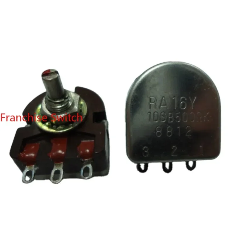 Wire Wound Potentiometer Ra16y-10s-b500Ω 10mm Shaft
Wire Wound Potentiometer Ra16y-10s-b500Ω 10mm Shaft