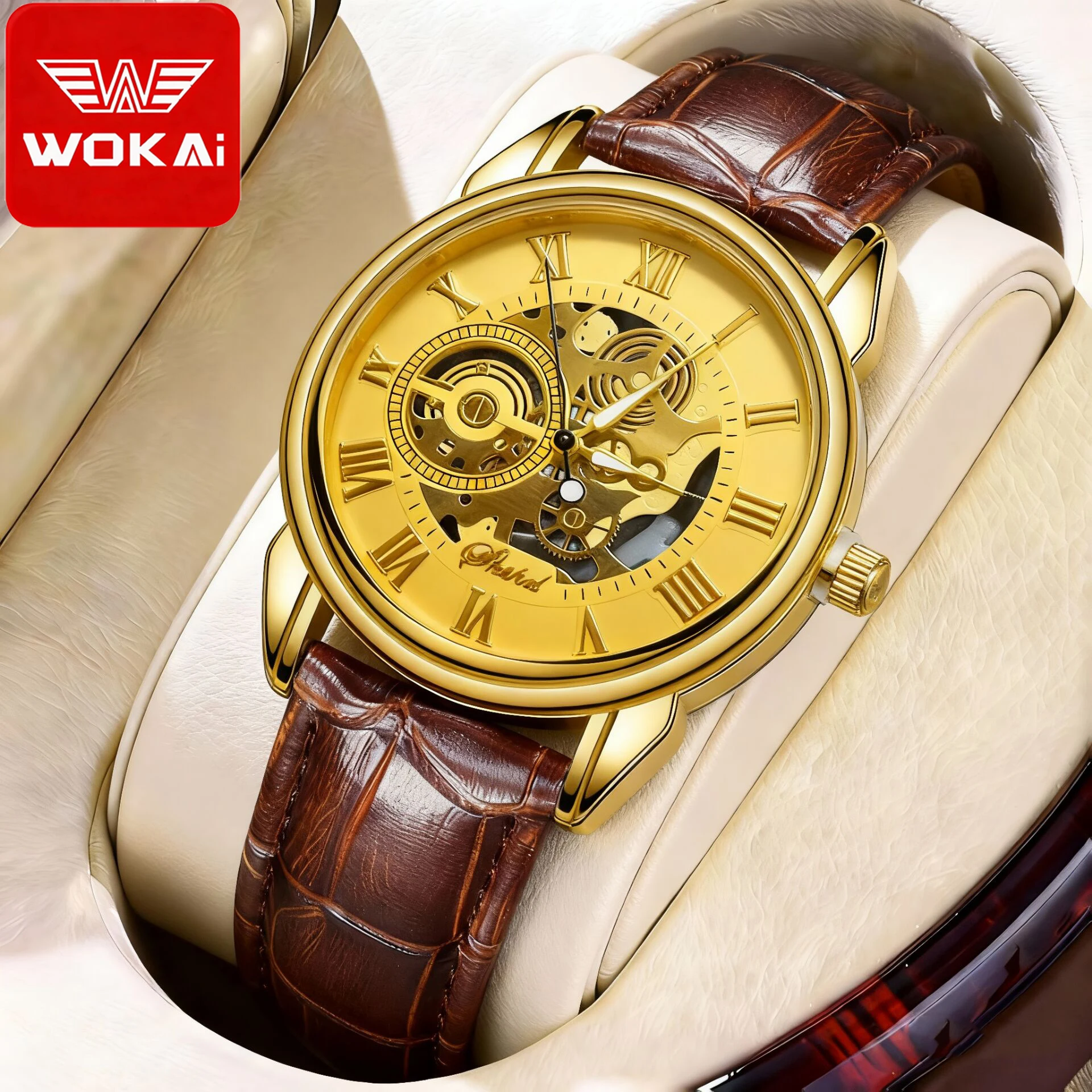 Fashionable casual men's watch hollow out strap watch not mechanical expression couple table model undertakes to men and women
Fashionable casual men's watch hollow out strap watch not mechanical expression couple table model undertakes to men and women