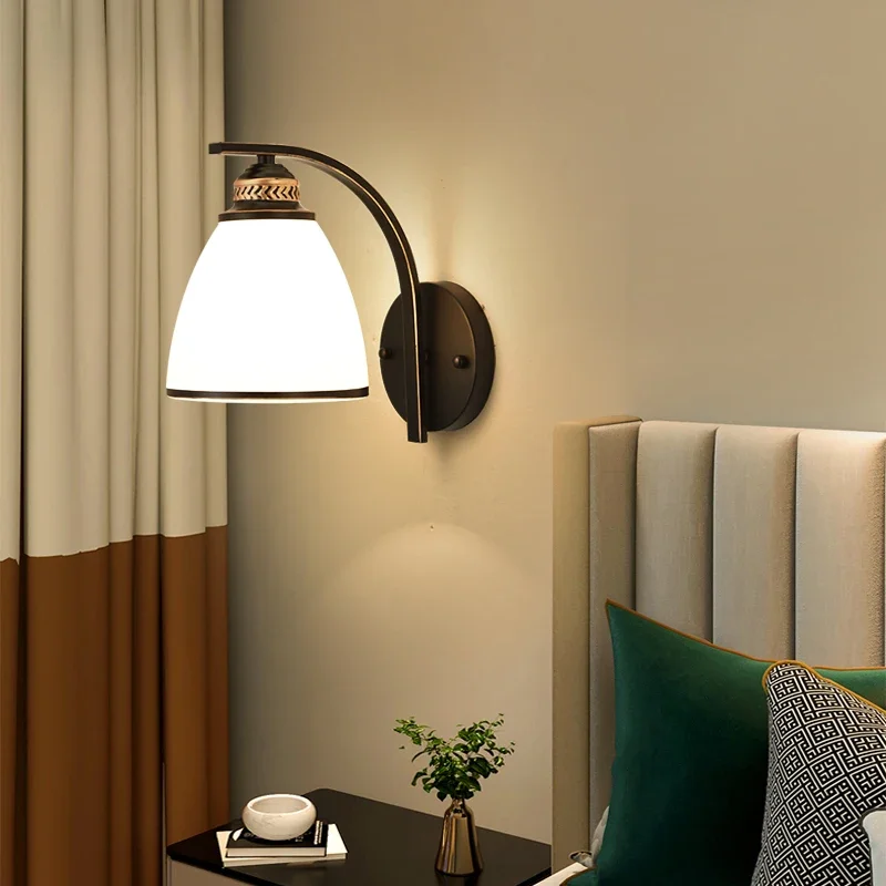 Lamp Bedside Lamp Vintage Creative Living Room Hallway Balcony European Style Single Head Stair Lamp
Lamp Bedside Lamp Vintage Creative Living Room Hallway Balcony European Style Single Head Stair Lamp