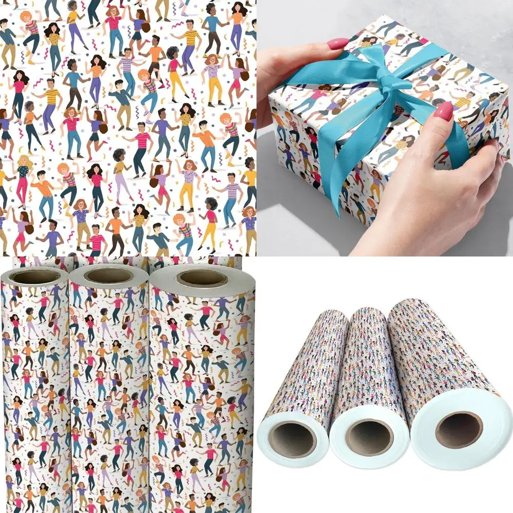 Bulk 208ft x 24in Gift Wrap Roll for Everyday and Dance Party Occasions
Bulk 208ft x 24in Gift Wrap Roll for Everyday and Dance Party Occasions