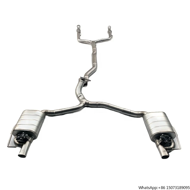 Выхлопная система Valvetronic Catback из высококачественной нержавеющей стали для Mercedes-Benz E63/E63S W213 4.0TT 2016-2023
Выхлопная система Valvetronic Catback из высококачественной нержавеющей стали для Mercedes-Benz E63/E63S W213 4.0TT 2016-2023