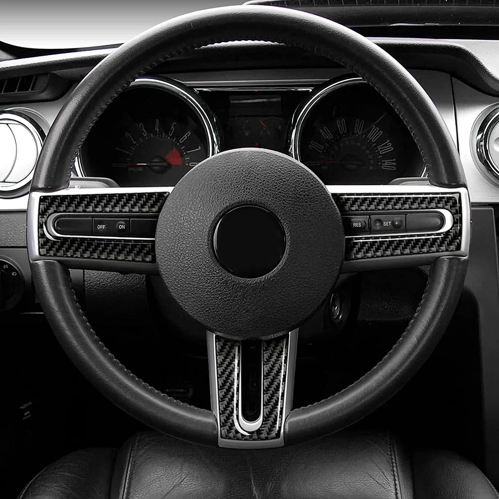 UP!Carbon Fiber Car Steering Wheel Cover Sticker Trim for Ford Mustang 2005 2006 2007 2008 2009 Interior Accessories
UP!Carbon Fiber Car Steering Wheel Cover Sticker Trim for Ford Mustang 2005 2006 2007 2008 2009 Interior Accessories