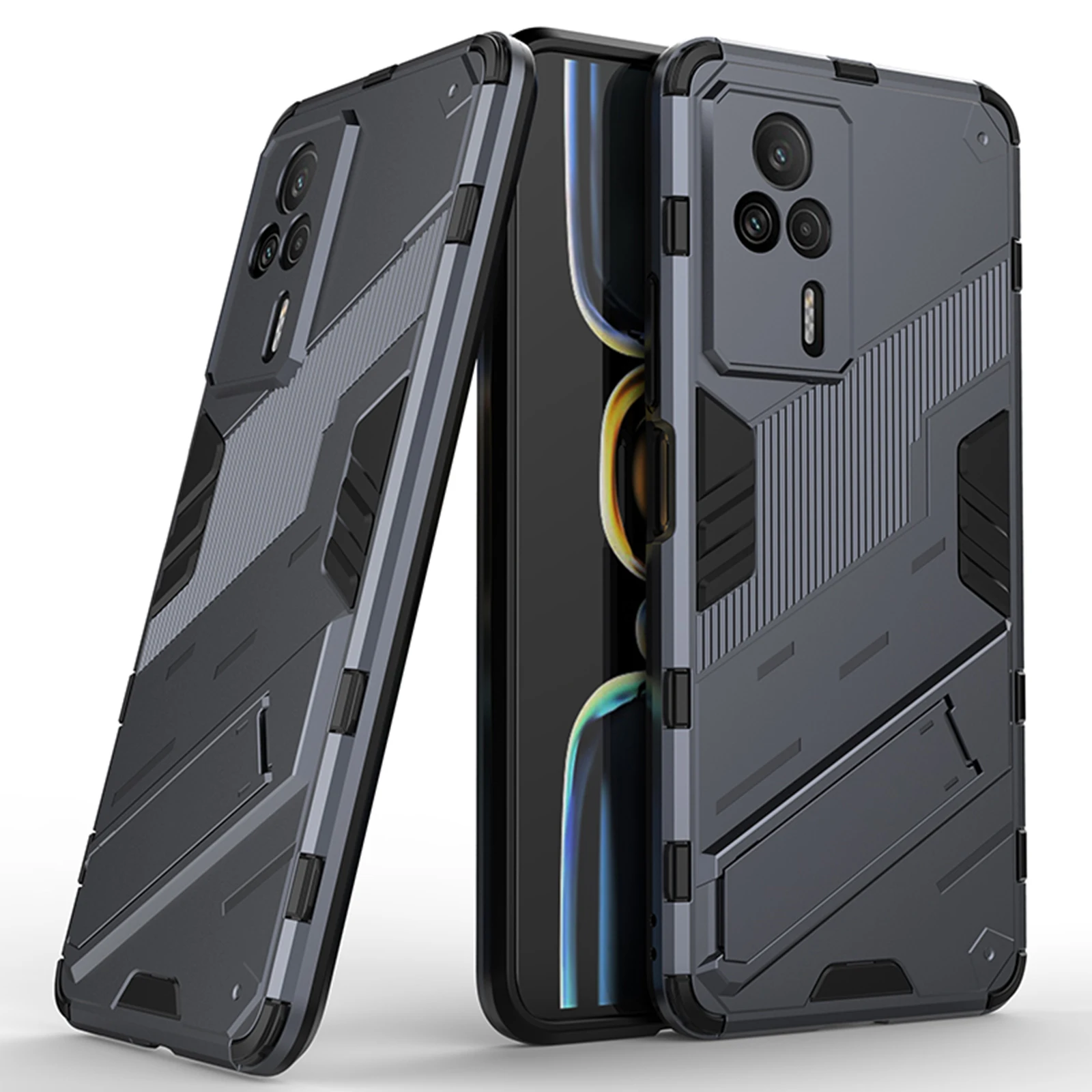 Phone Cover Kickstand For Xiaomi Redmi K60E 5G, Anti-Scratch TPU+PC Mobile Phone Case - Grey
Phone Cover Kickstand For Xiaomi Redmi K60E 5G, Anti-Scratch TPU+PC Mobile Phone Case - Grey
