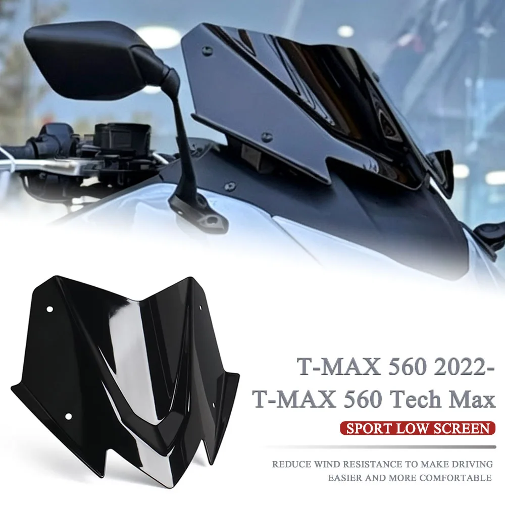 New Motorcycle WindScreen Windshield Fairing Deflector Cover Wind Deflector Visor Fits For Yamaha TMAX 560 Tech MAX 2022-2026
New Motorcycle WindScreen Windshield Fairing Deflector Cover Wind Deflector Visor Fits For Yamaha TMAX 560 Tech MAX 2022-2026