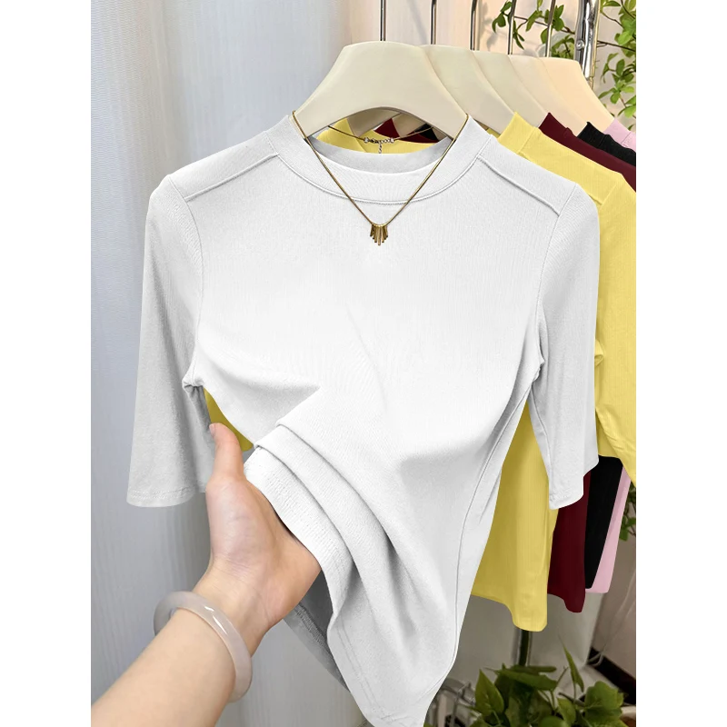 Модный топ в рубчик для женщин, внутренняя одежда, основа irt Five-Quarter Sve Design Quali, большие размеры, подходит для поездок на работу
Модный топ в рубчик для женщин, внутренняя одежда, основа irt Five-Quarter Sve Design Quali, большие размеры, подходит для поездок на работу