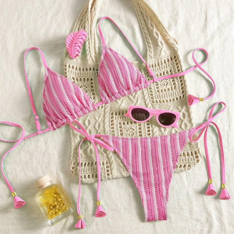 2026 Сексуальные бикини в полоску, женские купальники с эффектом пуш-ап, женский пляжный купальник, купальный костюм, бразильский комплект бикини, купальщица в бассейне
2026 Сексуальные бикини в полоску, женские купальники с эффектом пуш-ап, женский пляжный купальник, купальный костюм, бразильский комплект бикини, купальщица в бассейне