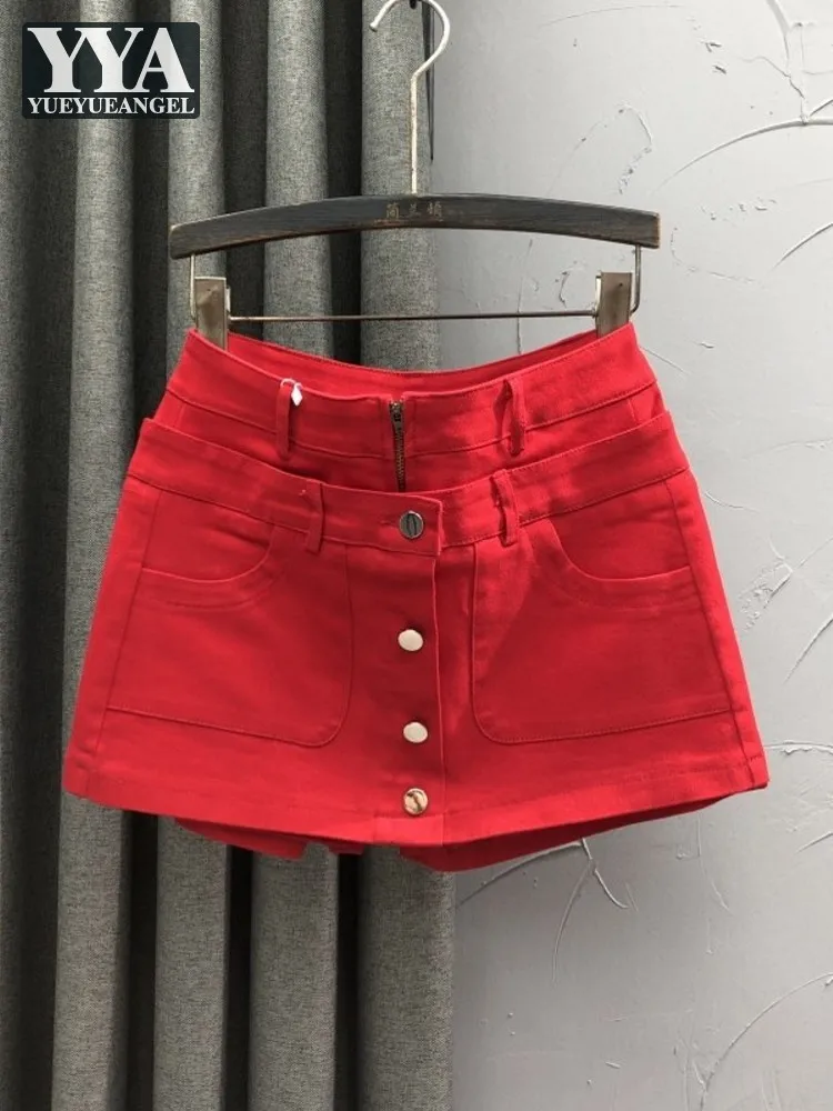 Fashion Summer Womens Versatile Spliced Elastic Denim Shorts High Waist Streetwear Ladies Casual Loose Fit Wide Leg Mini Jeans
Fashion Summer Womens Versatile Spliced Elastic Denim Shorts High Waist Streetwear Ladies Casual Loose Fit Wide Leg Mini Jeans