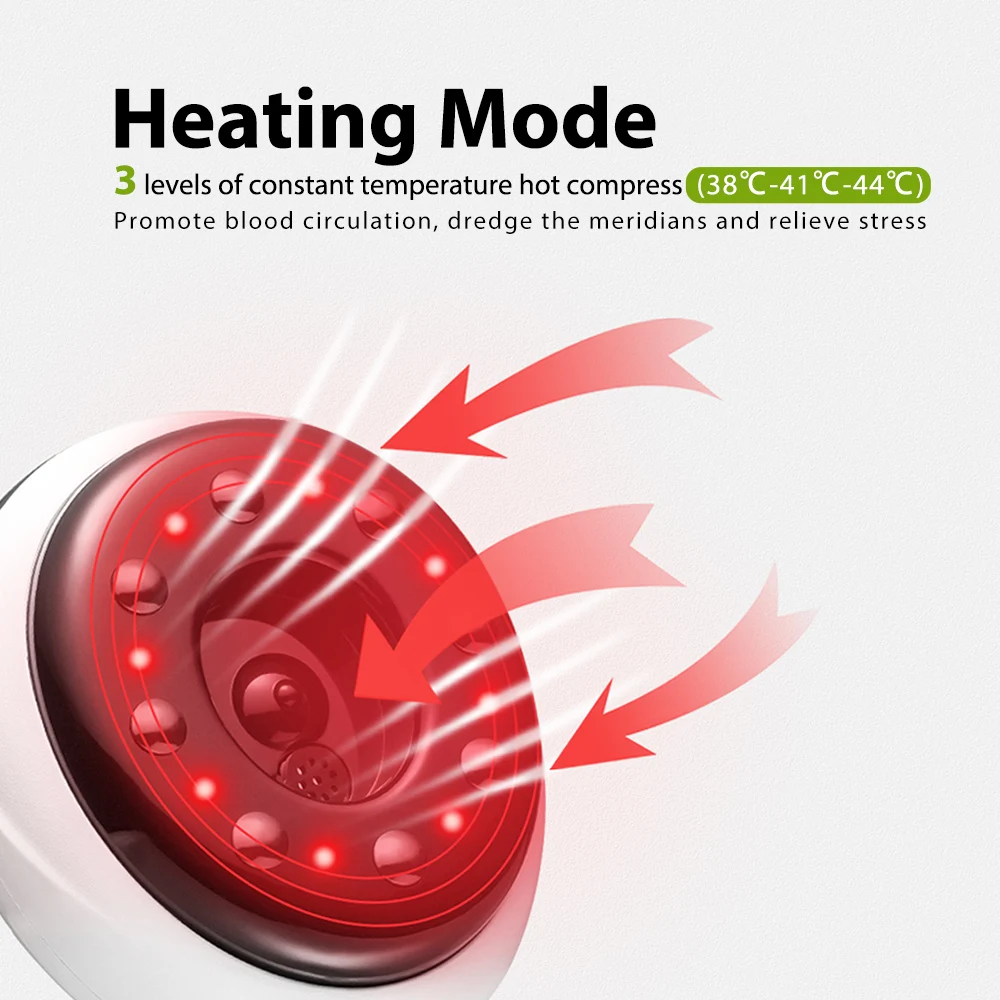 Электрический баночный массаж Guasha Scraping EMS массажер для тела вакуумная присоска ИК-нагрев сжигатель жира для похудения
Электрический баночный массаж Guasha Scraping EMS массажер для тела вакуумная присоска ИК-нагрев сжигатель жира для похудения