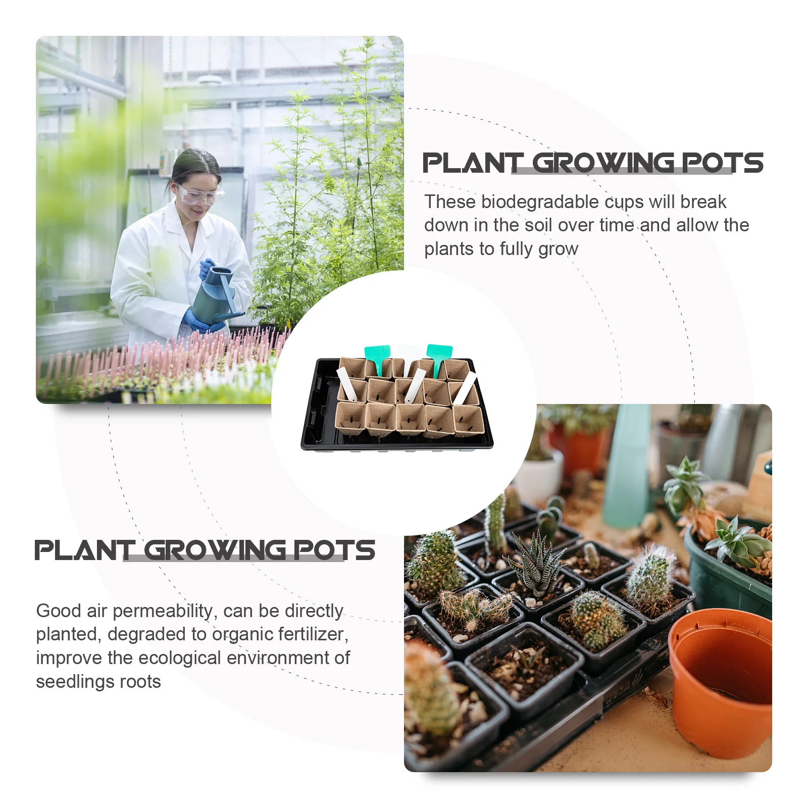 1 set Biodegradable Planting Nursery Cups 3.5 Inch Gardening Pots Seed Starting Kit Peat Containers Air Permeable Root Planter
1 set Biodegradable Planting Nursery Cups 3.5 Inch Gardening Pots Seed Starting Kit Peat Containers Air Permeable Root Planter