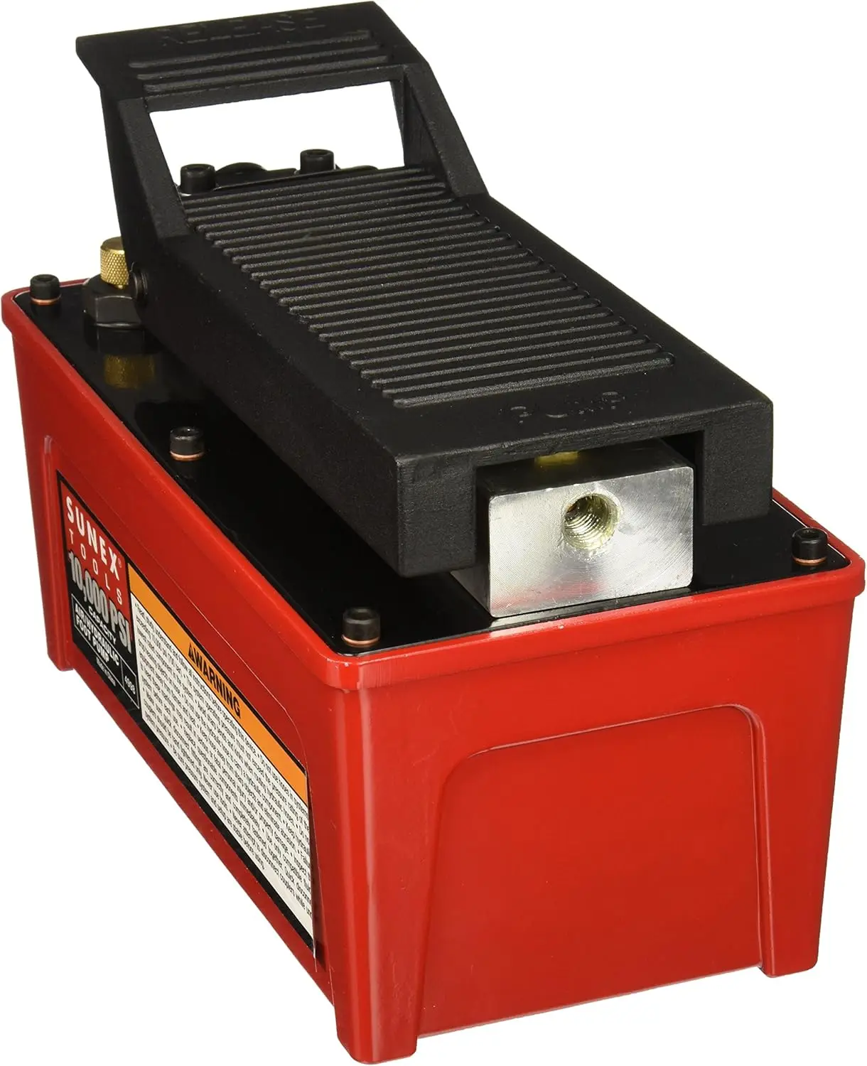 4998 10,000 PSI Capacity Air/Hydraulic Foot Pump
4998 10,000 PSI Capacity Air/Hydraulic Foot Pump