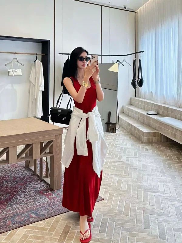 MBNLF Qin Lei 'Miss Beauty' Heavyweight Lyocell Silk Blend Dress XMXQZ3665 Women's Summer Fashion Breathable Comfortable Dress
MBNLF Qin Lei 'Miss Beauty' Heavyweight Lyocell Silk Blend Dress XMXQZ3665 Women's Summer Fashion Breathable Comfortable Dress