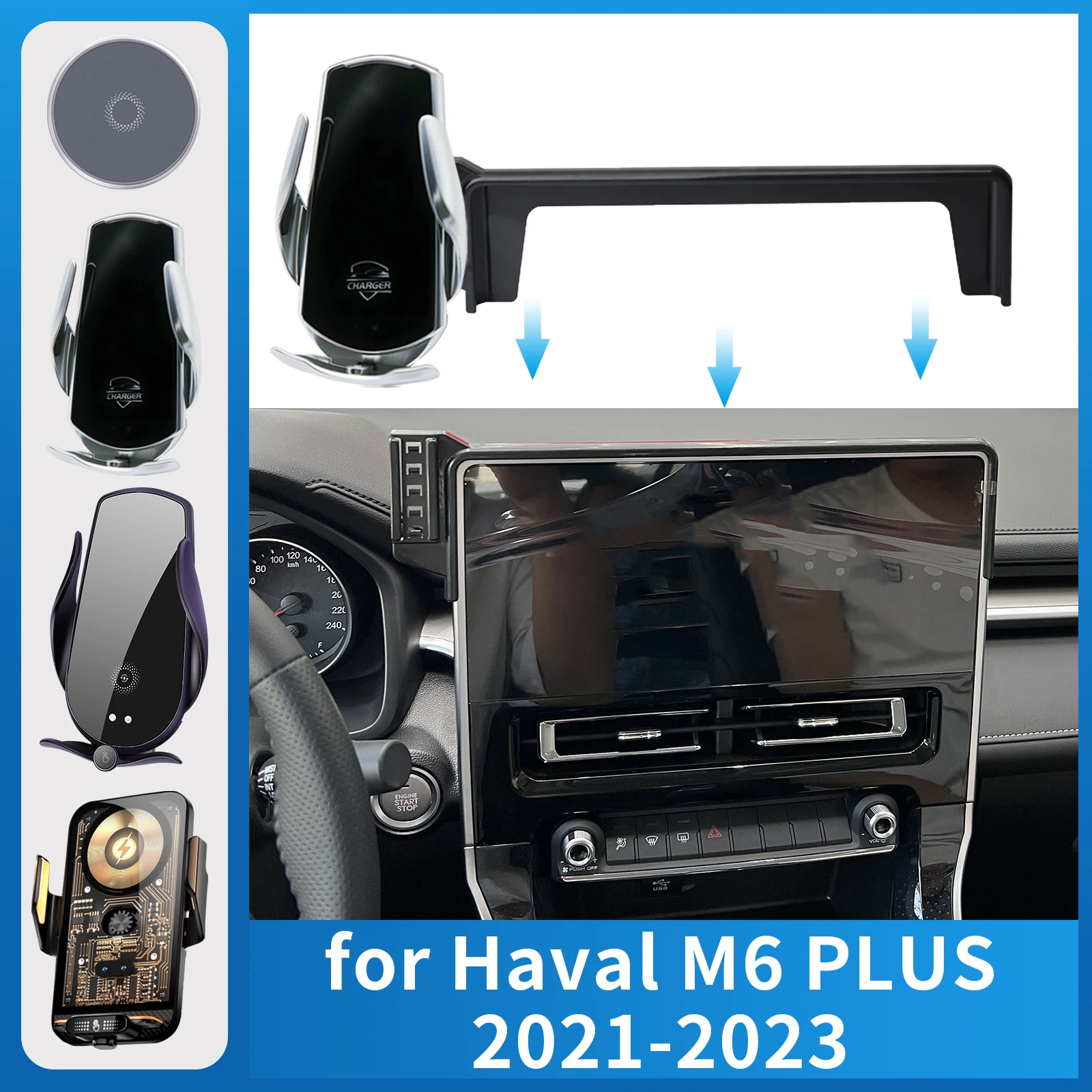 Car Phone Holder for Haval M6 PLUS 2021-2023 Charging GPS Bracket Navigation Stand Auto Accessories 
Car Phone Holder for Haval M6 PLUS 2021-2023 Charging GPS Bracket Navigation Stand Auto Accessories