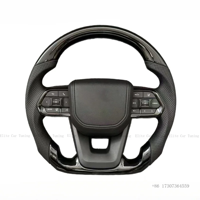 Carbon & Leather Steering Wheel For Toyota GT86 Fortuner FJ Cruiser Hiace Land Cruiser LC70/76/79 Crown Alphard Vellfire Hilux
Carbon & Leather Steering Wheel For Toyota GT86 Fortuner FJ Cruiser Hiace Land Cruiser LC70/76/79 Crown Alphard Vellfire Hilux