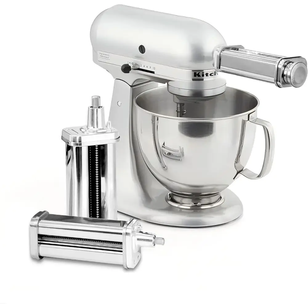 Stainless Steel Heavy-Duty Pasta Roller Attachment for Homemade Pasta, Spaghetti, Fettuccine, and Lasagna
Stainless Steel Heavy-Duty Pasta Roller Attachment for Homemade Pasta, Spaghetti, Fettuccine, and Lasagna