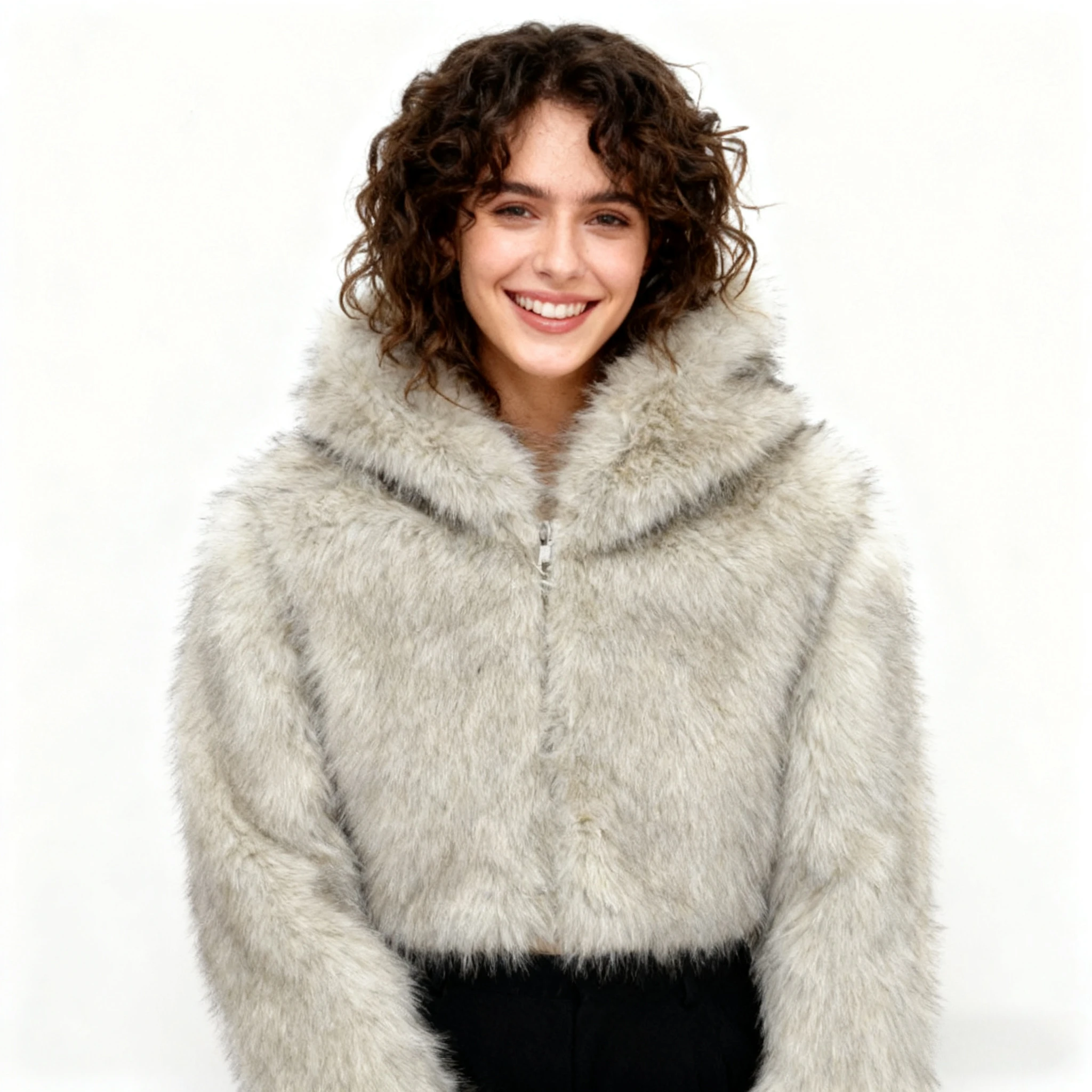 Women Hooded Short Faux Fur Jackets Casual Fur Coats Work Long Sleeves Loose Thick Warm Fur Open Stitch Street Y2k Autumn
Women Hooded Short Faux Fur Jackets Casual Fur Coats Work Long Sleeves Loose Thick Warm Fur Open Stitch Street Y2k Autumn