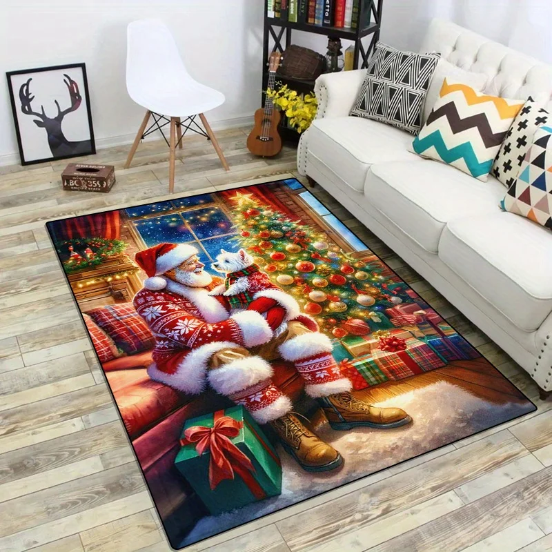 1.76 LB Per Square Meter Crystal Velvet Home Carpet Featuring a Santa Claus Design, Suitable for The Living Room, Bedroom, Kitch
1.76 LB Per Square Meter Crystal Velvet Home Carpet Featuring a Santa Claus Design, Suitable for The Living Room, Bedroom, Kitch