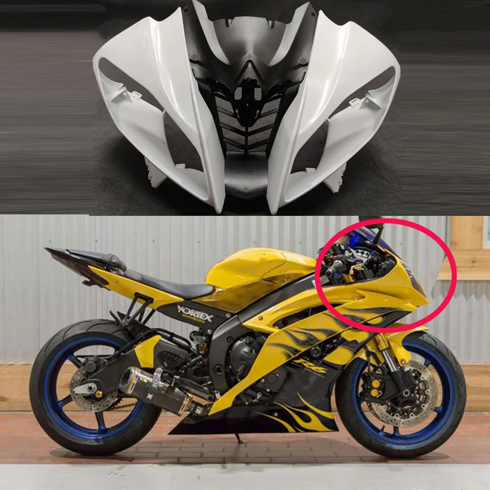 Unpainted White Front Cowl Nose Left Middle Right Fairing For Yamaha YZF R6 2008 2009 2010 2011 2012 2013 2014 2015 2016
Unpainted White Front Cowl Nose Left Middle Right Fairing For Yamaha YZF R6 2008 2009 2010 2011 2012 2013 2014 2015 2016